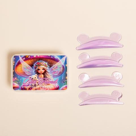 Bear Friends Lash Lifting Shields (GLUELESS) 🐻💜