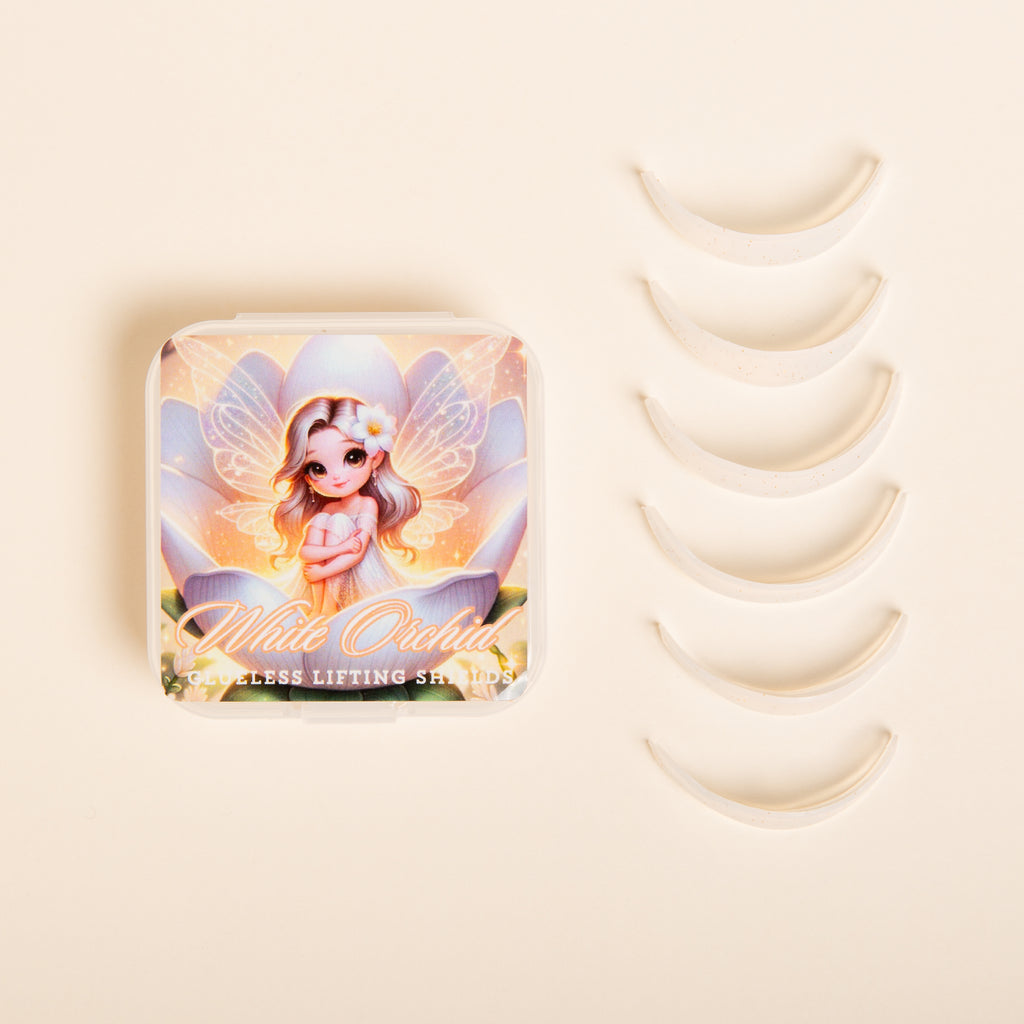 White Orchid Lash Lifting Shields 🌼 (GLUELESS)
